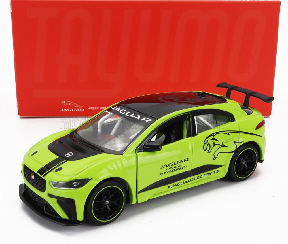 1:36 JAGUAR I-pace E-trophy (2020), Green Black - 36100025