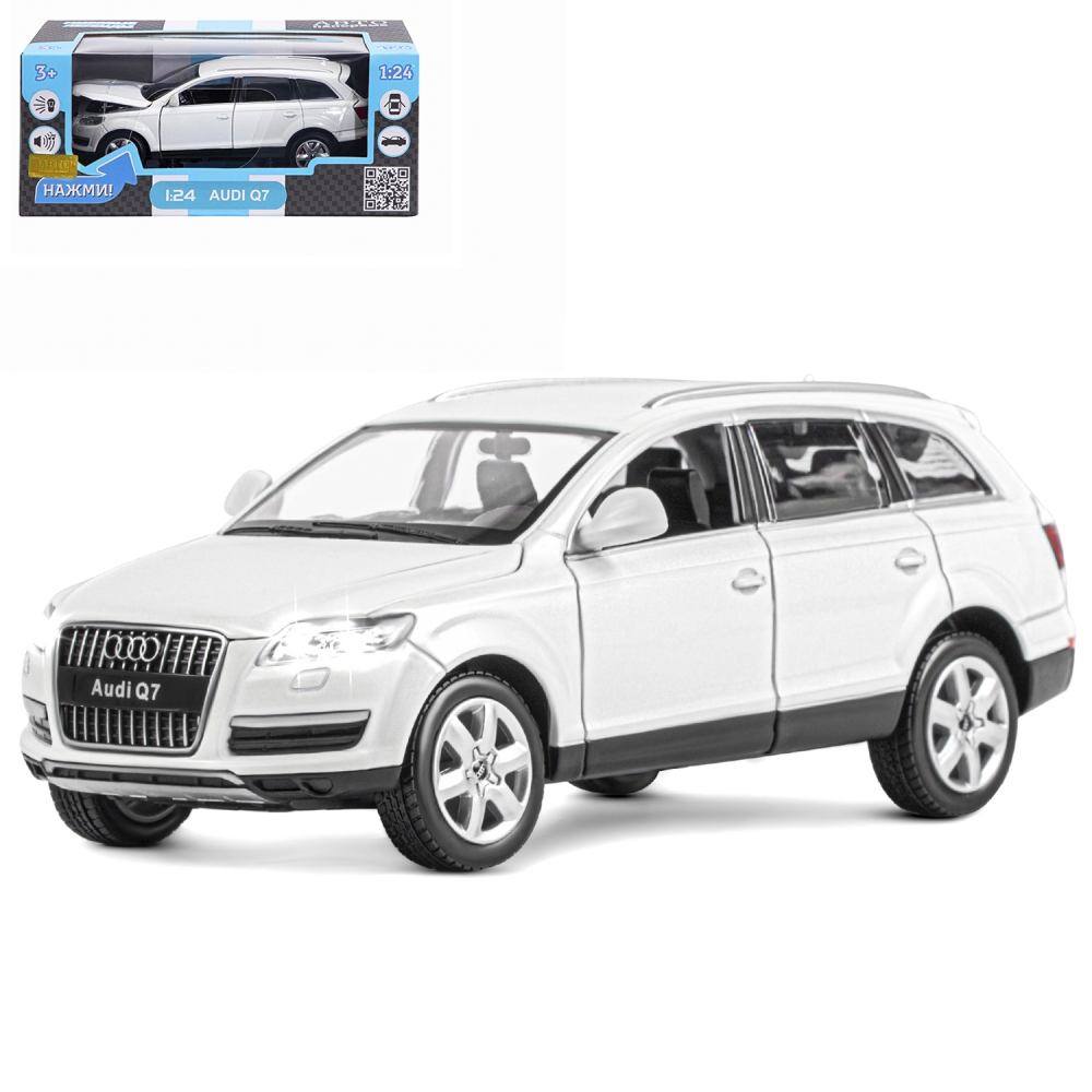 1:24 AUDI Q7, белый - JB1200118