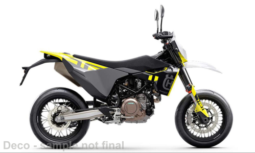 1:12 Husqvarna Husky 701 Supermoto, black/white - 32726