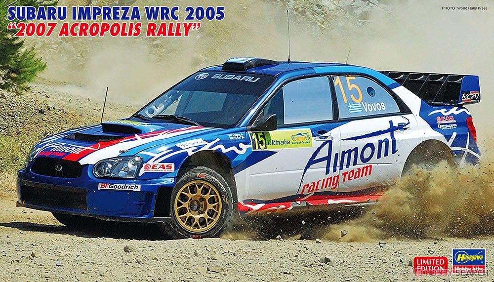 1:24 Сборная модель SUBARU IMPREZA WRC (2005) - 20558