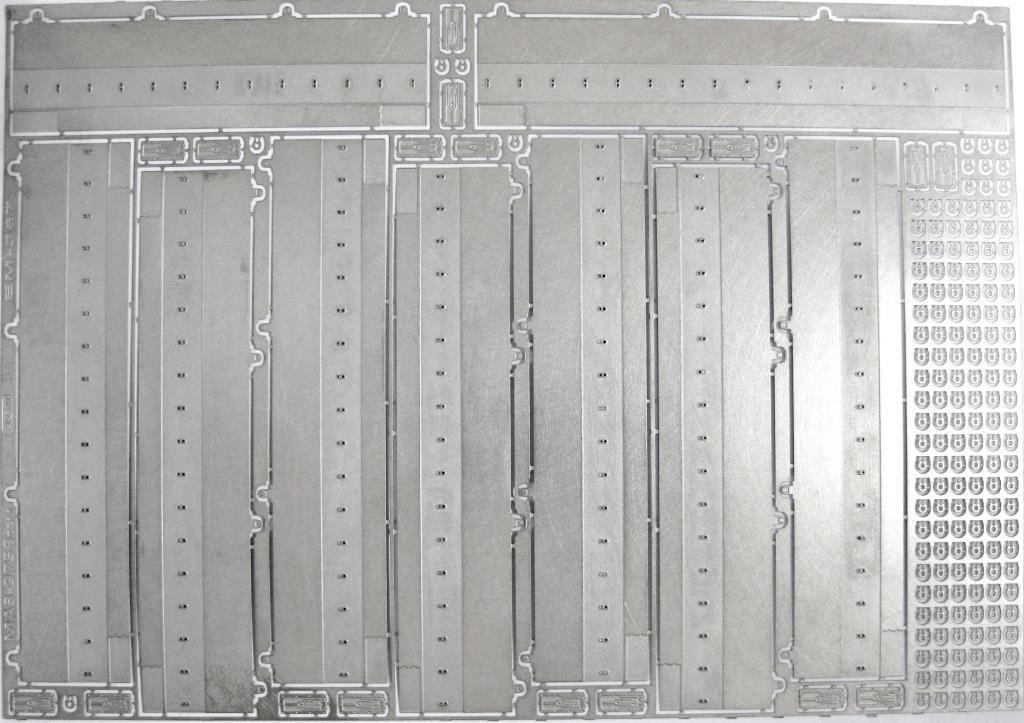 1:43 Фототравление Накладки на борт полуприцепа Минский-9758 (SSM) - EM-367