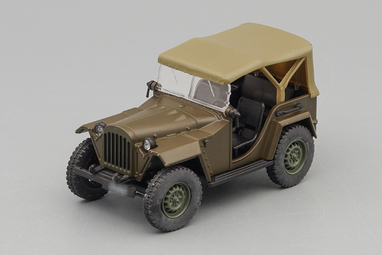 1:43 ГАЗ 67Б, Автолегенды СССР 30, хаки - AL030-X9