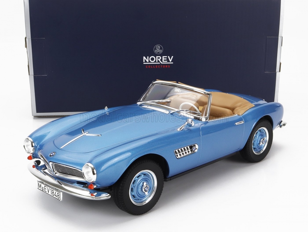 1:18 BMW 507 Cabriolet Open (1956), Blue - 183234