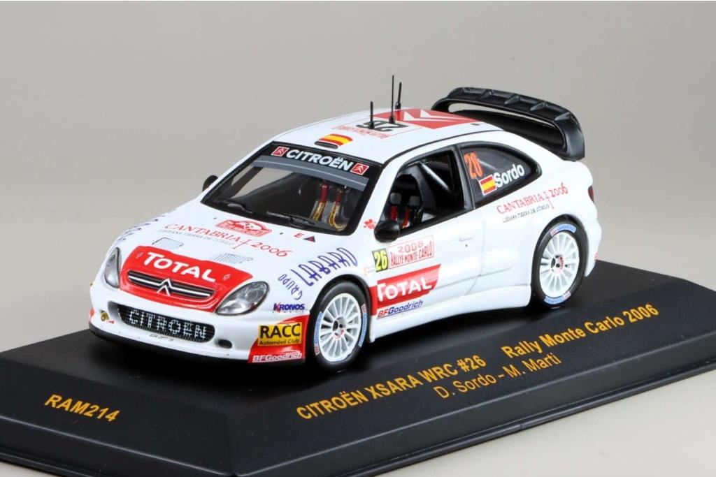 1:43 CITROEN XSARA WRC №26 Rallye Monte Carlo D.Sordo M.Marti (2006) - RAM214