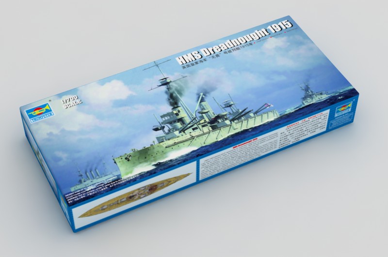 1:700 Сборная модель Британский линейный корабль Dreadnought (1915) - 06705