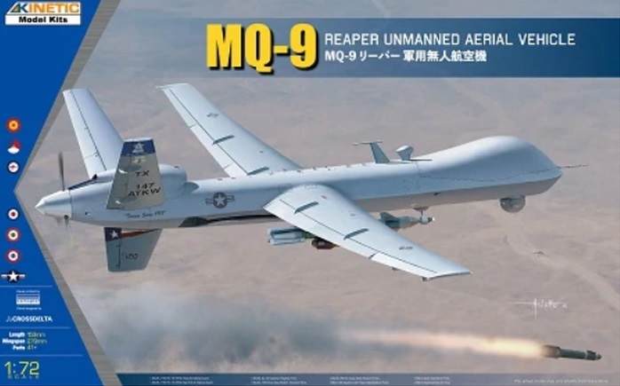 1:72 Сборная модель MQ-9 Reaper Unmanned aerial vehicle - K72004