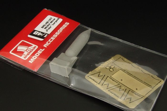 1:48 Набор дополнений Mk24 Mine „Fido“ torpedo - BRL48107
