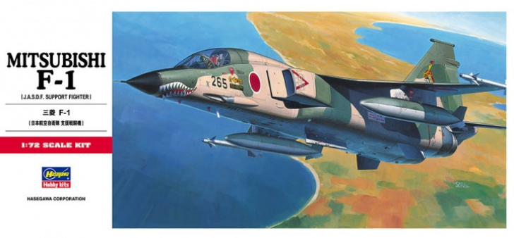 1:72 Сборная модель Самолёт Mitsubishi F-1 - 00333