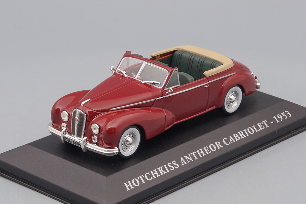 1:43 HOTCHKISS Antheor Cabriolet (1953), dark red - VF04
