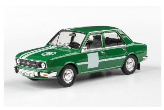 1:43 SKODA 105L (1977) Narozeninová Užovka 1977 Zelená Ostrá - 723QFNAR