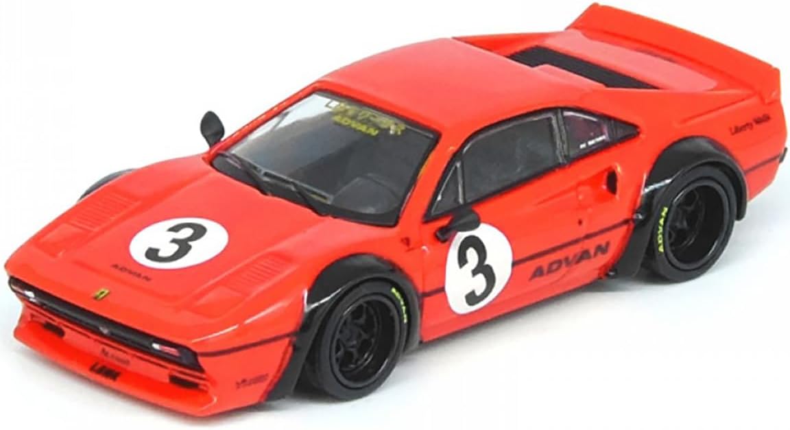 1:64 FERRARI LBWK 308 GTB #3, red - IN64-LBWK308-RED