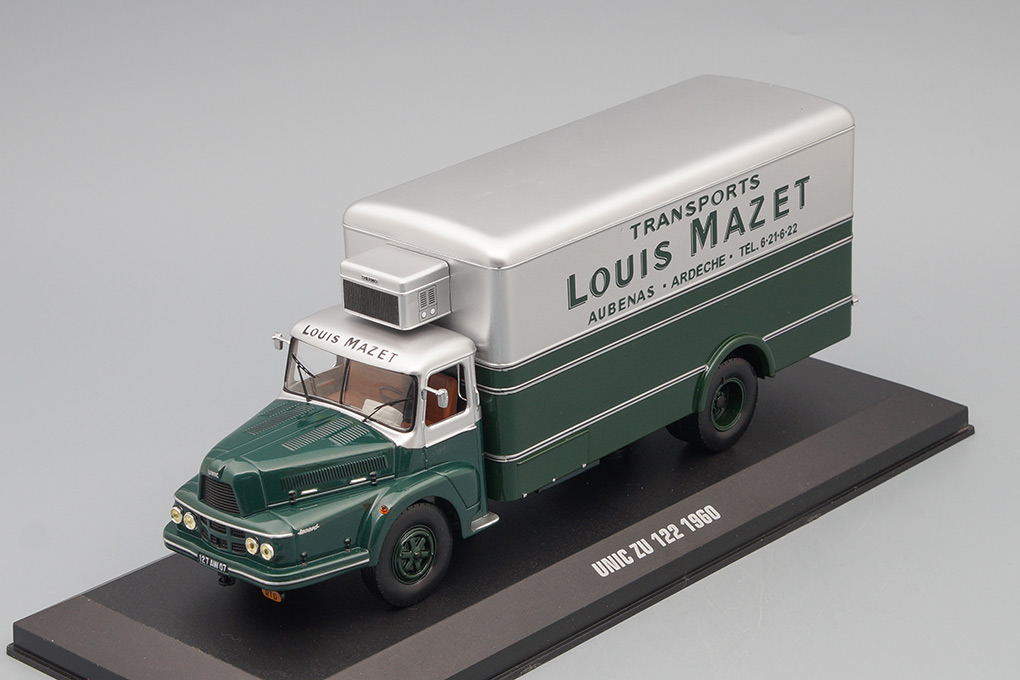 1:43 UNIC ZU 122 рефрижератор Louis Mazet (1960), grey - TRU003