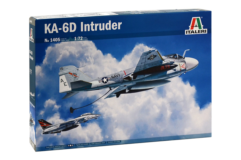 1:72 Сборная модель Самолёт KA-6D INTRUDER - 1405