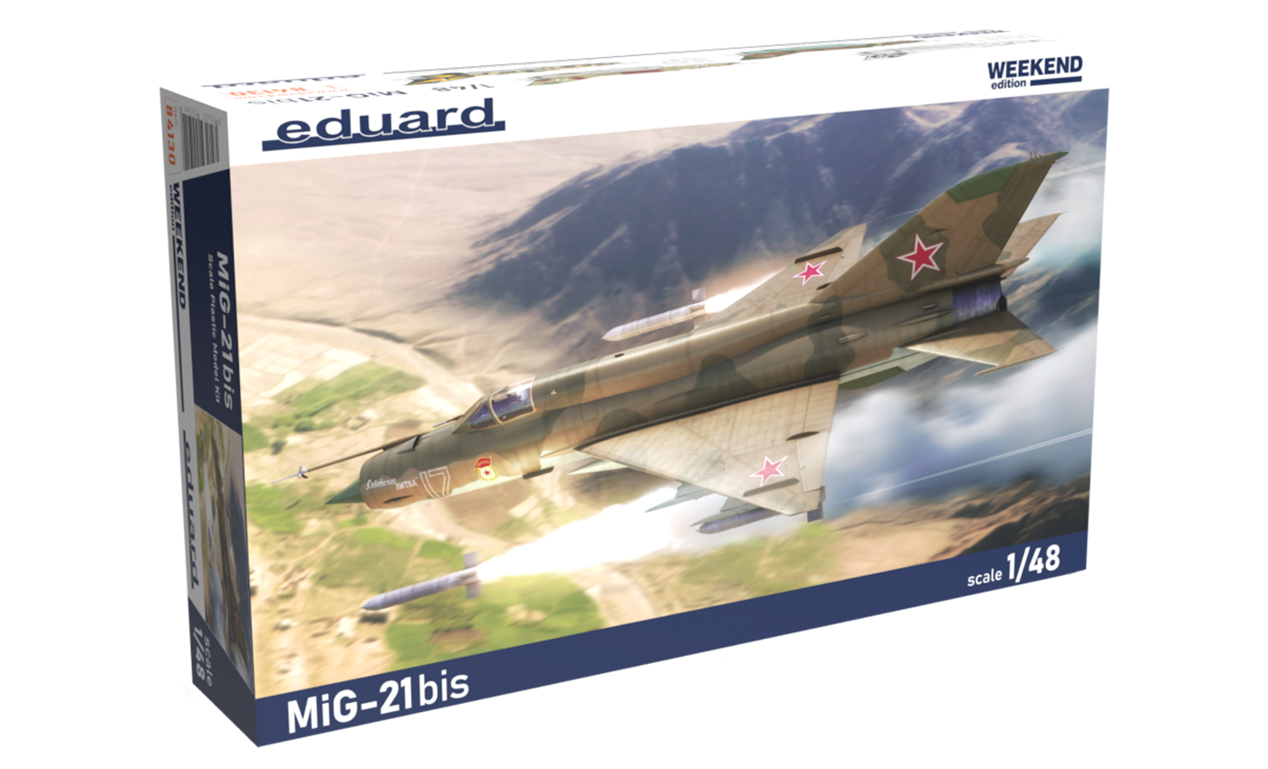 1:48 Сборная модель Истребитель MiGG-21bis - 84130