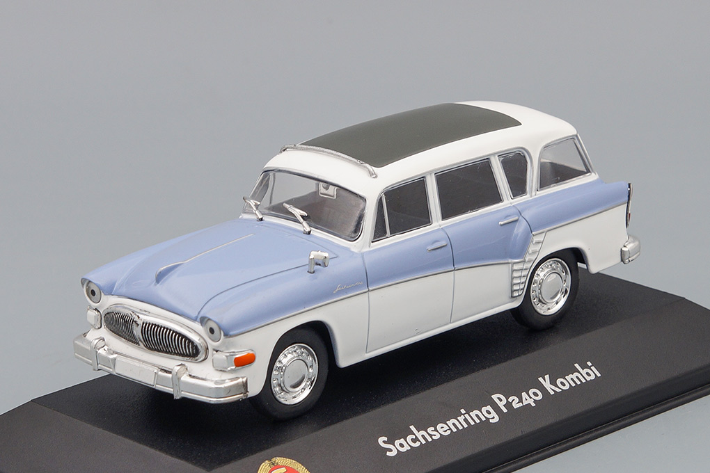 1:43 SACHSENRING P240 Kombi 1958 Blue/White - 7230039
