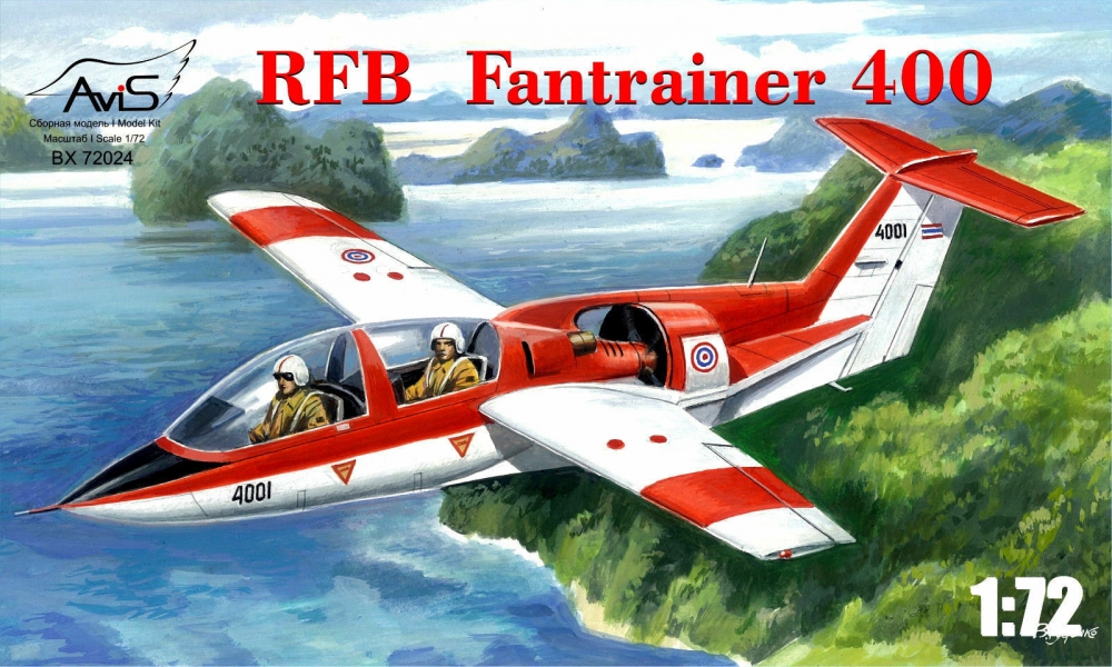 1:72 Сборная модель Самолет RBF Fantrainer 400 - 72024