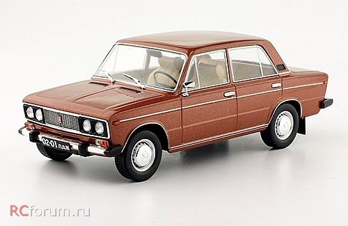1:24 Волжский автомобиль 2106, Легендарные Советские Автомобили 46 - LSA046