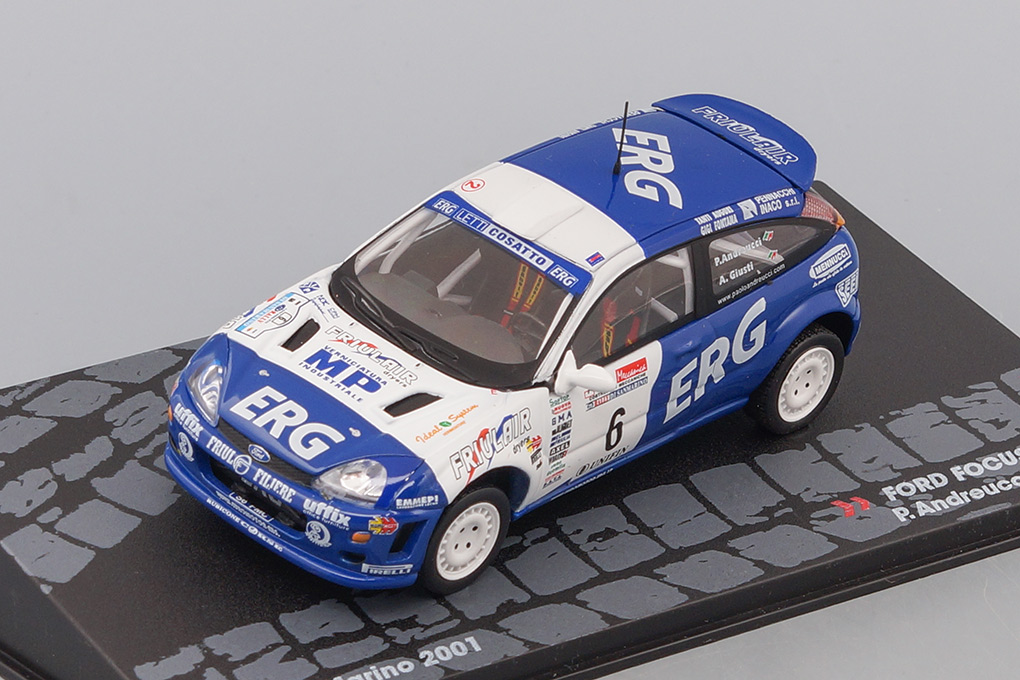 1:43 FORD Focus RS WRC #6 P.Andreucci/A.Giusti Rally San Marino 2001 - ATR055