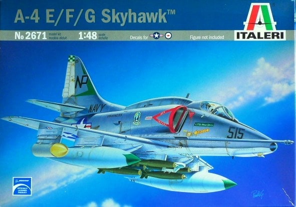 1:48 Сборная модель Самолёт A-4 E/F/G Skyhawk - 2671ИТ