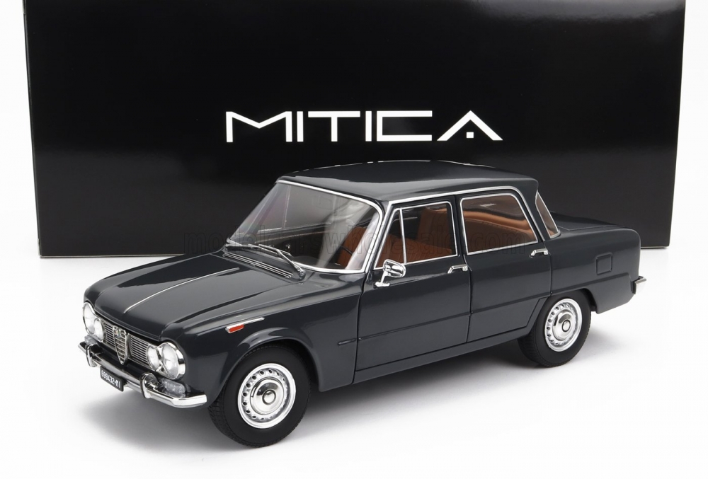 1:18 ALFA ROMEO Giulia 1.6 Ti (1962), Grigio Grafite - Grey - 200022-D