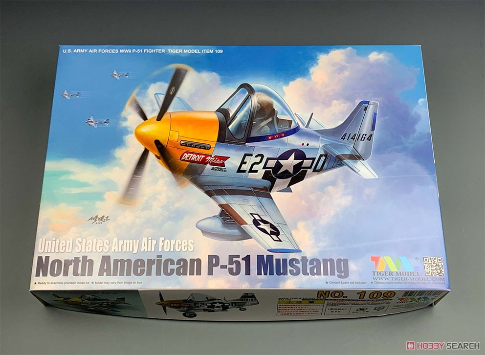 Сборная модель United States Army Air Forces North American P-51 Mustang - 109