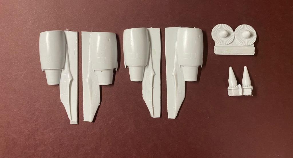 1:144 Комплект двигателей для модели A-330 General Electric CF6- 80 (Звезда) - CF6-80