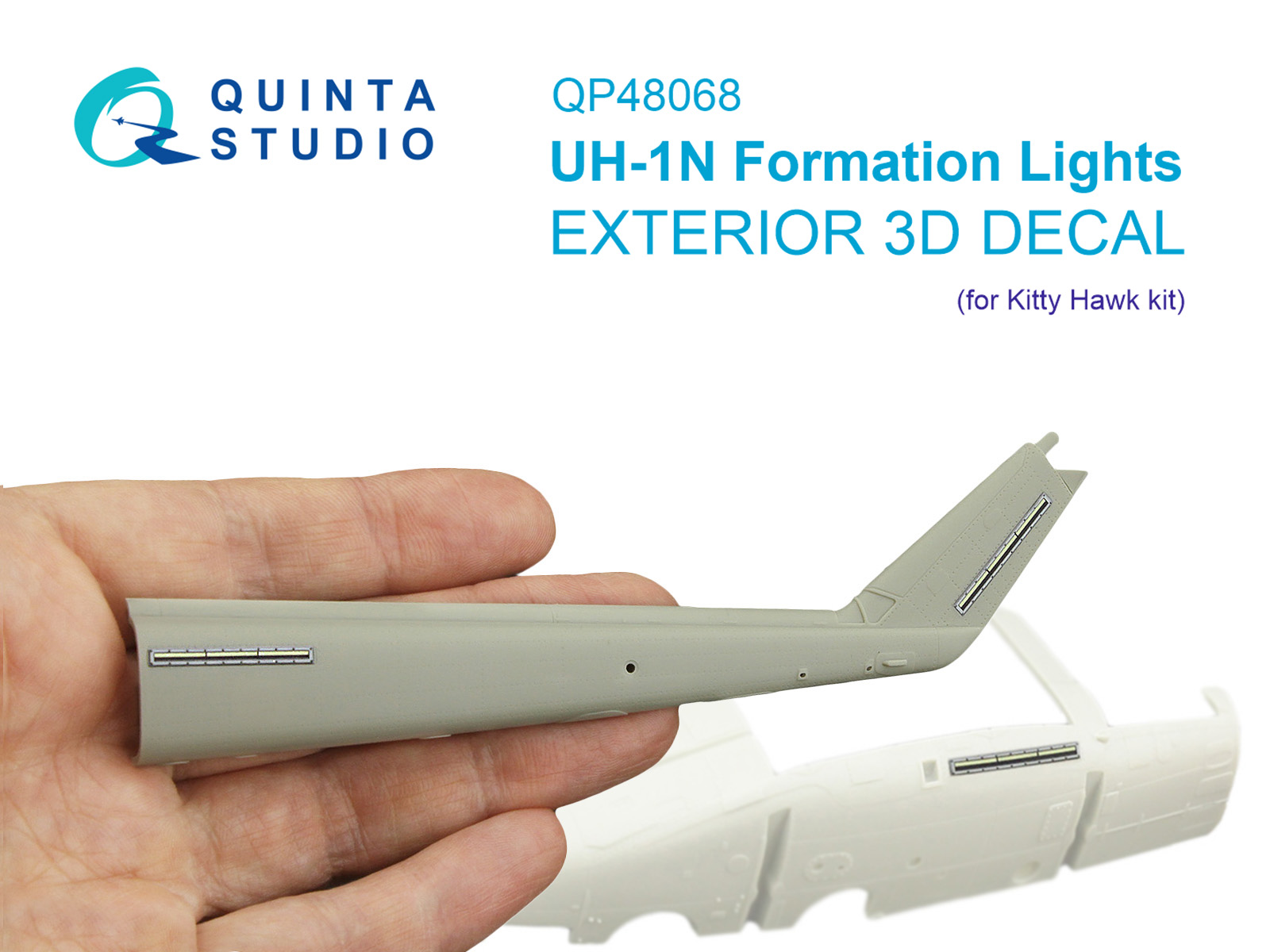 1:48 3D Декаль Строевые Огни для UH-1N (Kitty Hawk) - QP48068