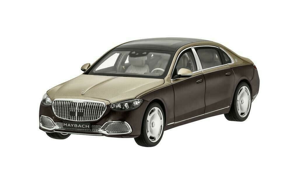 1:18 MERCEDES-BENZ-MAYBACH S650 X223 (W223) золотистый с красным металликом, 2021 - B66961423
