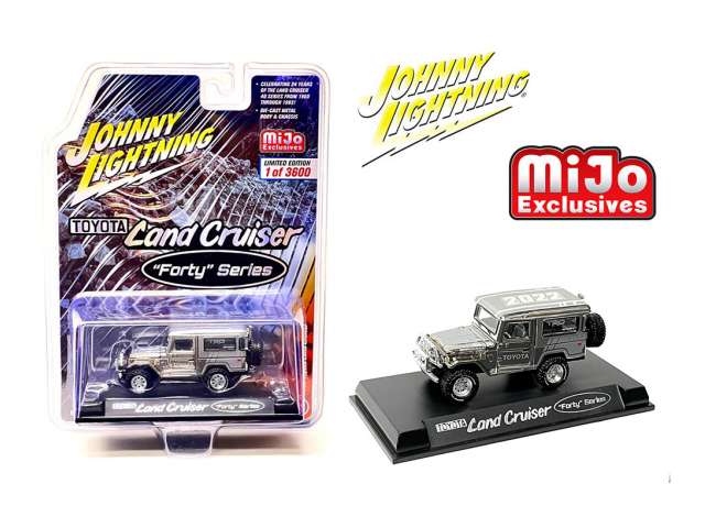 1:64 TOYOTA Land Cruiser Forty Series, real chrome - jlcp7367