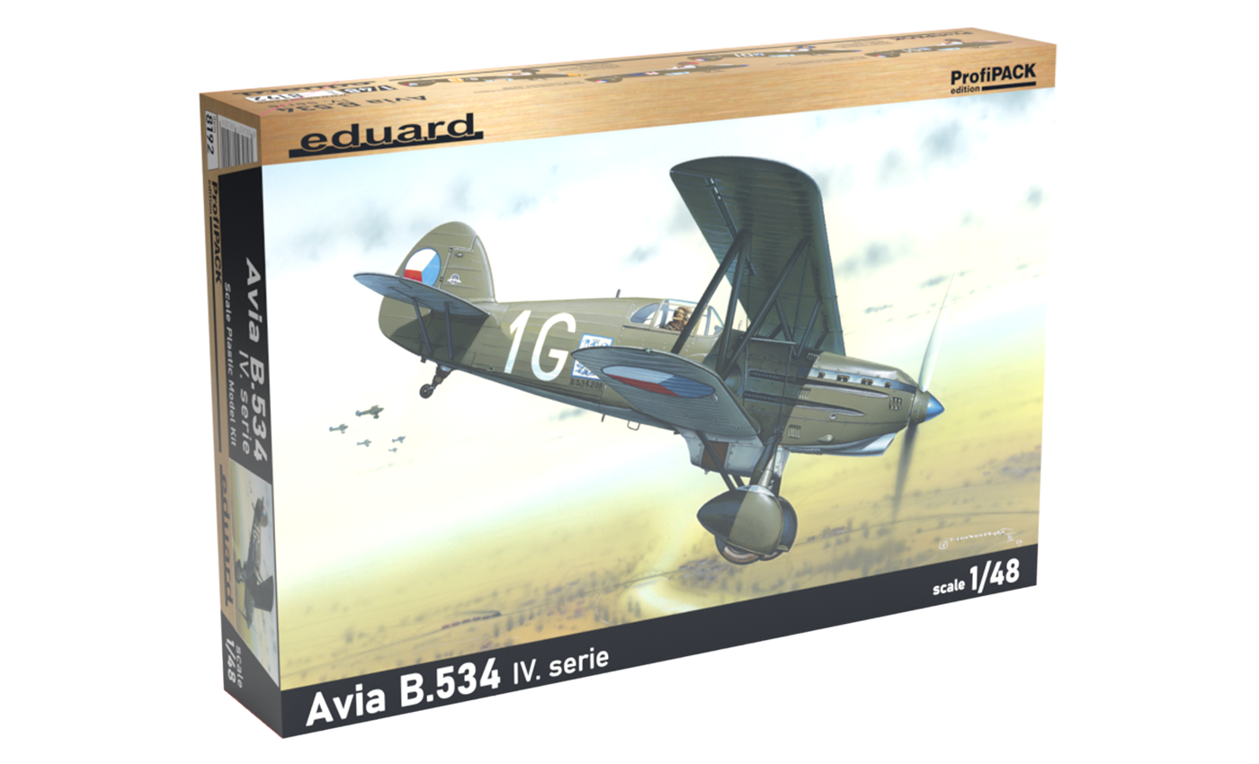 1:48 Сборная модель Avia B.534 IV. Serie Profipack - 8192