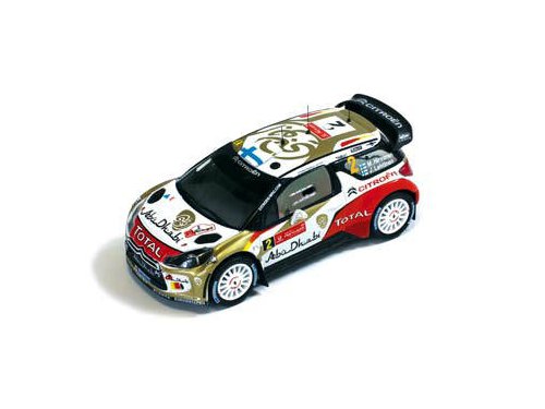 1:43 CITROEN DS3 WRC 2 M.Hirvonen-J.Lehtinen Rally De Portugal 2013, white - RAM550