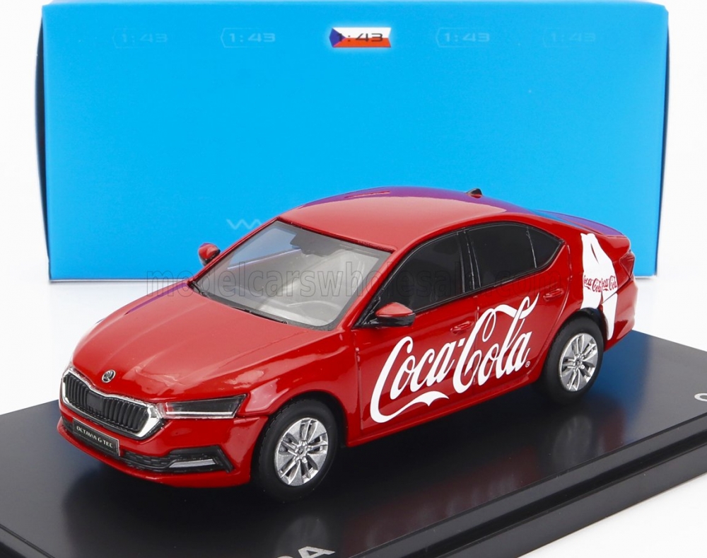 1:43 SKODA Octavia Iv Coca-cola (2020), Red - 036F02