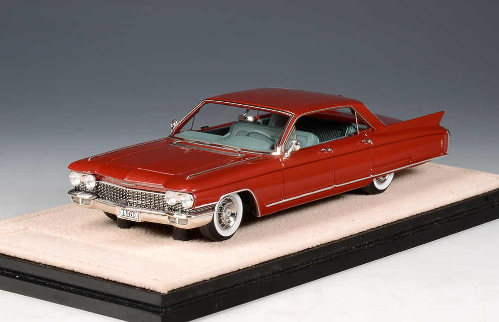 1:43 CADILLAC Eldorado Brougham Pininfarina (1960), Pompeian Red Metallic - STM60011