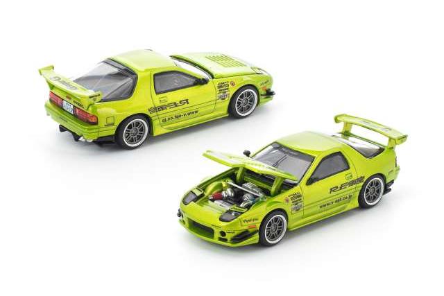 1:64 MAZDA RX7 FC35 Re-Amemiya, luminous green - PR640344