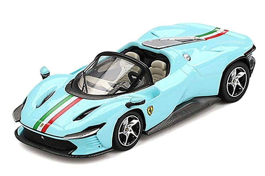 1:64 FERRARI Daytona SP3 Cabriolet, light blue - 64020