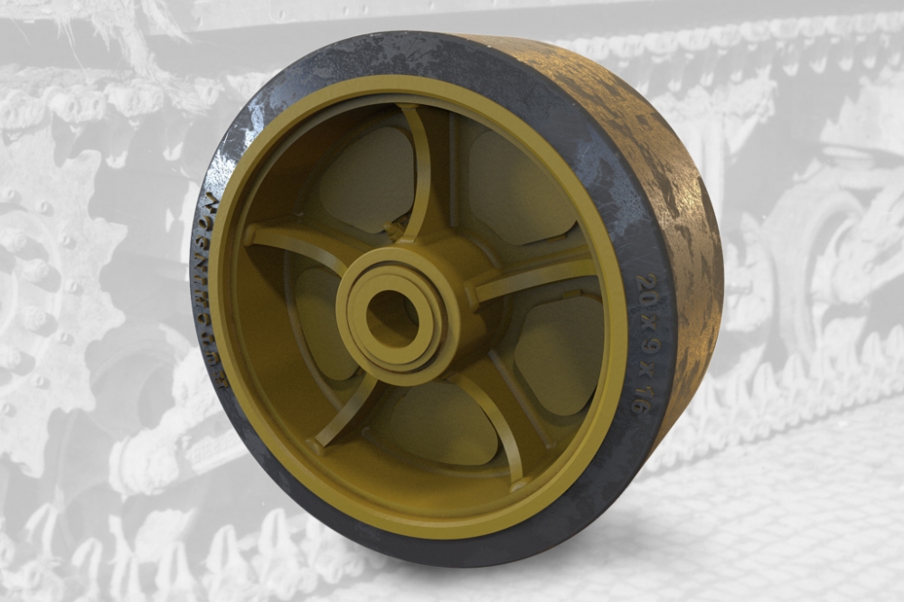 1:35 Набор дополнений катки для американского танка M4 Sherman - 35024