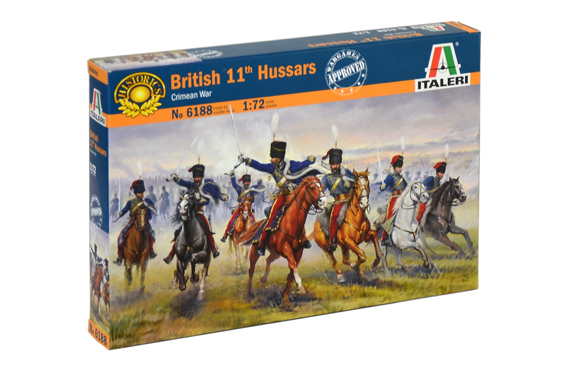 1:72 Сборная модель Набор фигур 'Британские гусары' - 6188