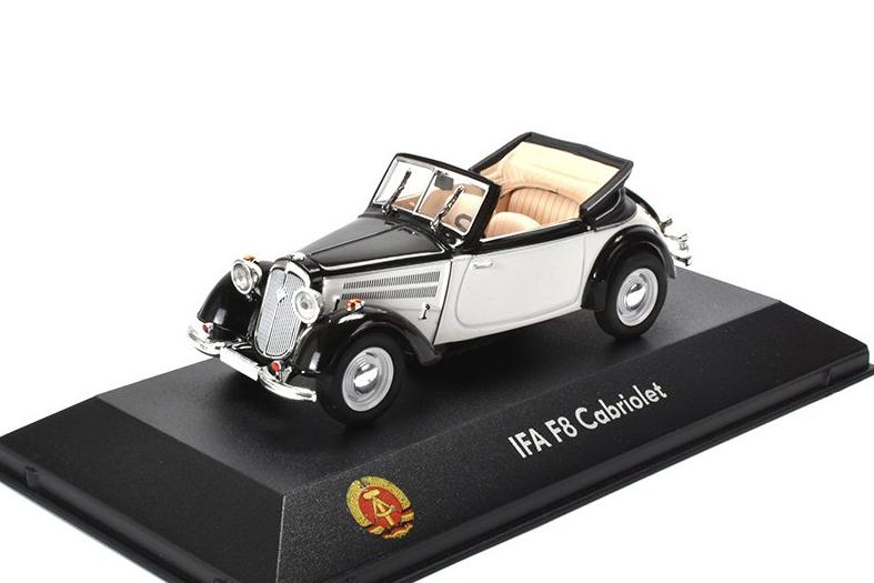 1:43 IFA F8 Cabriolet (1949), black / white - 7230015