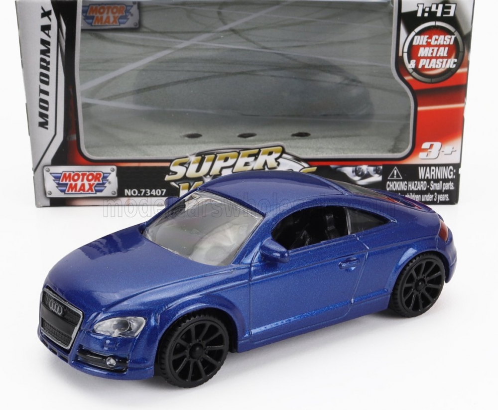 1:43 AUDI Tt Coupe (2007), Blue - 4068-73407