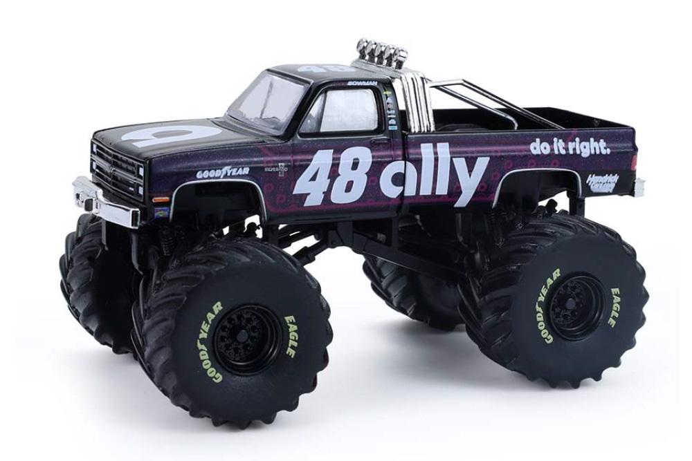 1:64 CHEVROLET Silverado Monster Truck #48 Ally *Kings of Crunch-Hendrick Motorsports* (1984) - 49180D