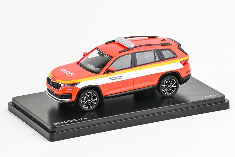 1:43 SKODA Kodiaq FL (2021) Пожарно-спасательная служба Среднечешского края - 041XL01