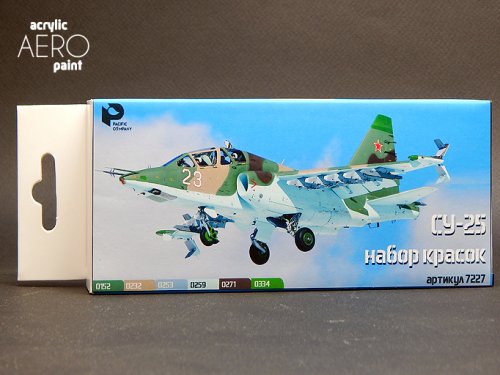 Набор красок AERO для Су-25 - 7227