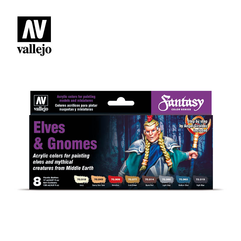 Набор Model Color ELVES & GNOMES  8 цв х17 мл, - 70242