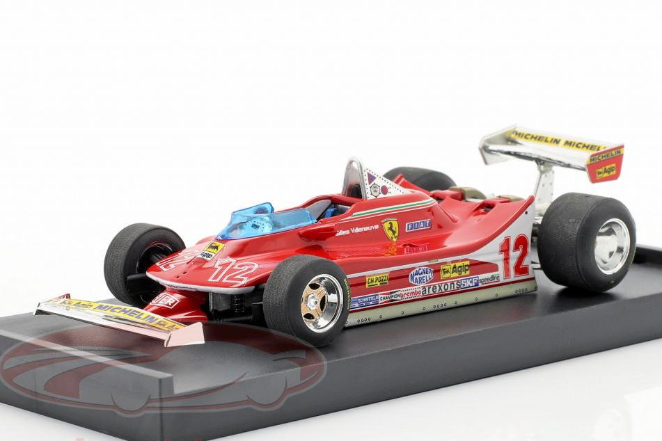 1:43 FERRARI 312 T4 2nd GP France Gilles Villeneuve (1979) - R512