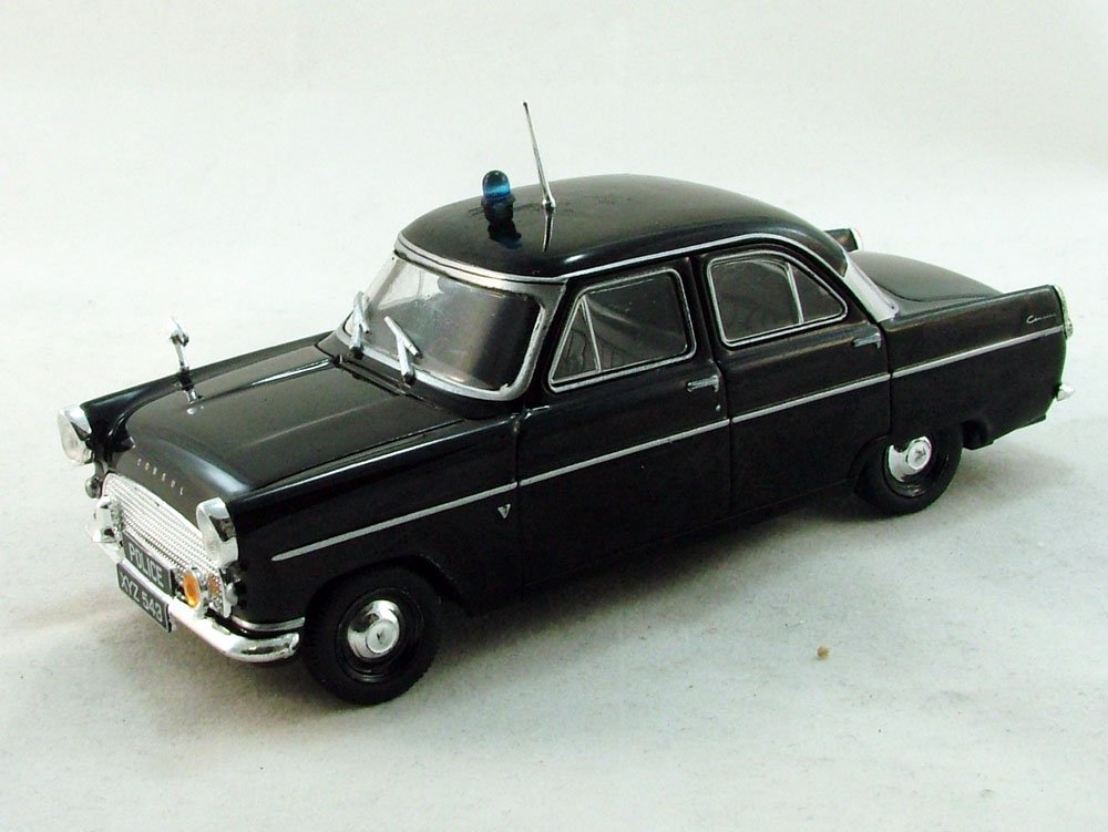 1:43 FORD Consul II, Полицейские Машины Мира 19, черный - PCW019