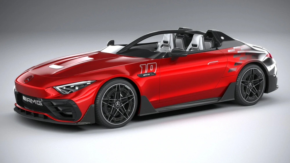 1:18 MERCEDES-BENZ AMG PureSpeed (2024), red - B66960669