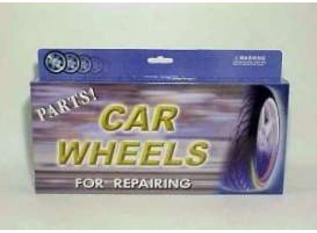 1:18 4 sets of 4 different rims & tyres with spinners. Good for big fat 1/18 models like Dodge Ram, Avalanche, Hummer and other big American SUV or pick-ups - 2006ch