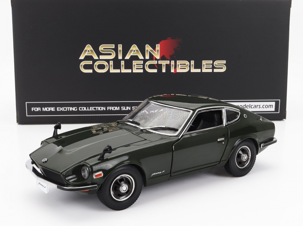 1:18 NISSAN Fairlady Z (s30) Rhd (1970), Green - 3514R