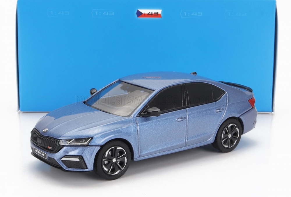 1:43 SKODA Octavia Iv Rs (2020), Light Blue Met - 037MZ