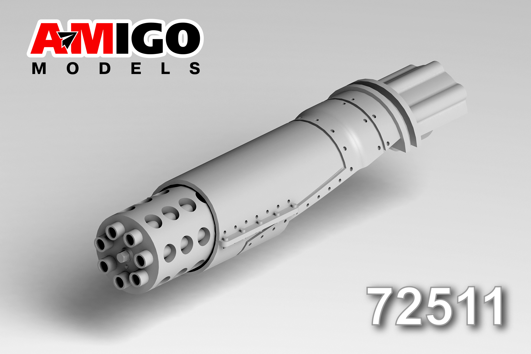 1:72 A-10C пушка GAU-8 для модели G.W.H. - amg 72511